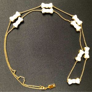 Kate Spade NY Take A Bow Long Golf Necklace